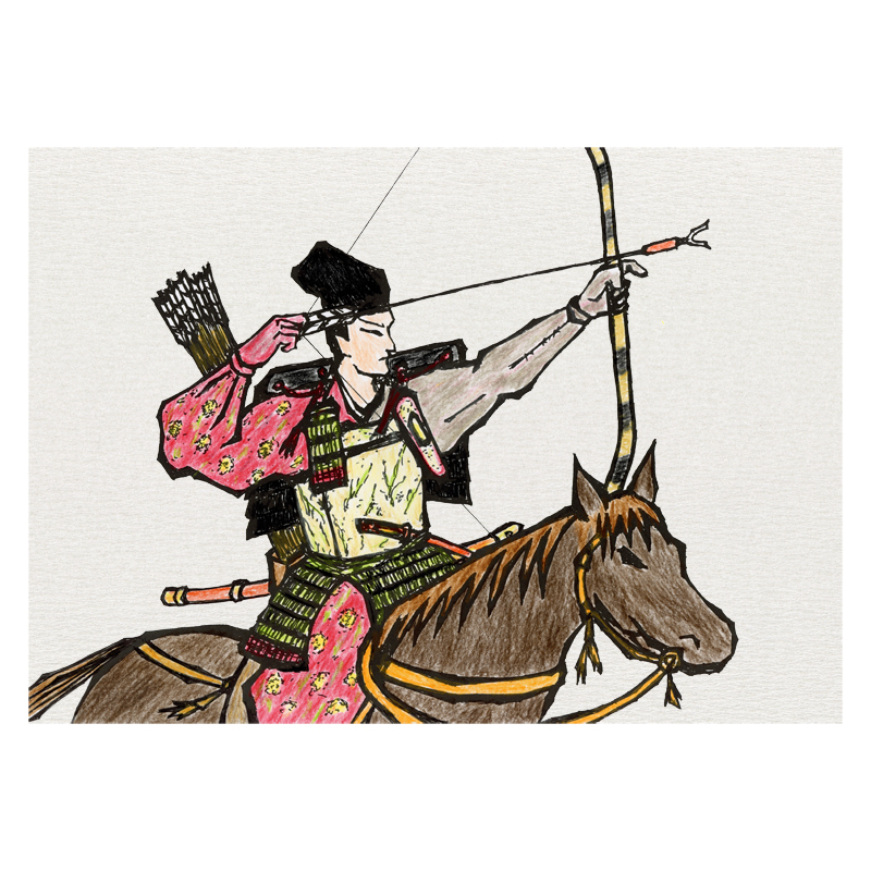 時代物イラスト.時代物イラストレーター,時代物イラストレーター荒井浩之進,侍,samurai,抜刀, illustration